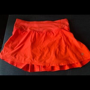 Lululemon running skirt